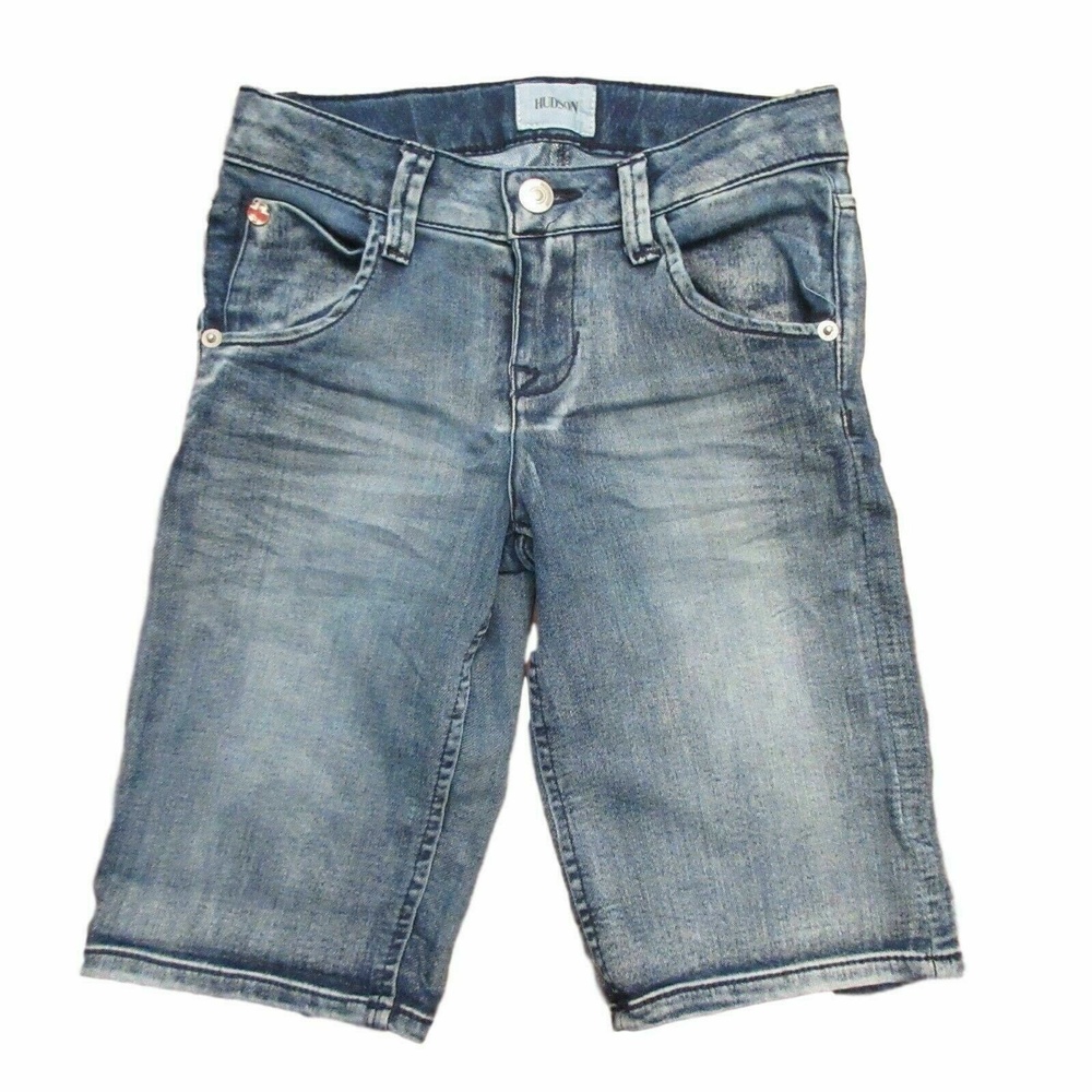 Hudson Toddler Baby Girls Denim Blue Jeans Pockets Solid Denim 10